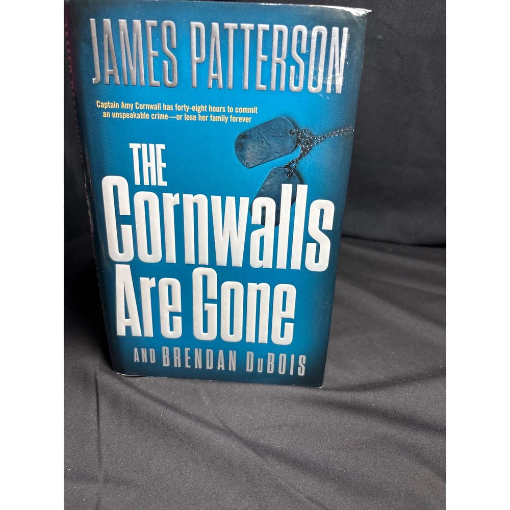 The Cornwalls Are Gone James Patterson Brendan DuBois Hardcover Thriller Book